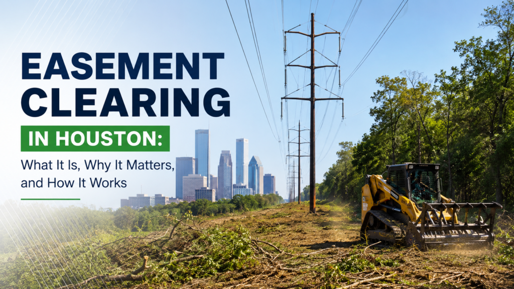 Easement Clearing in Houston: What It Is, Why It Matters, and How It Works