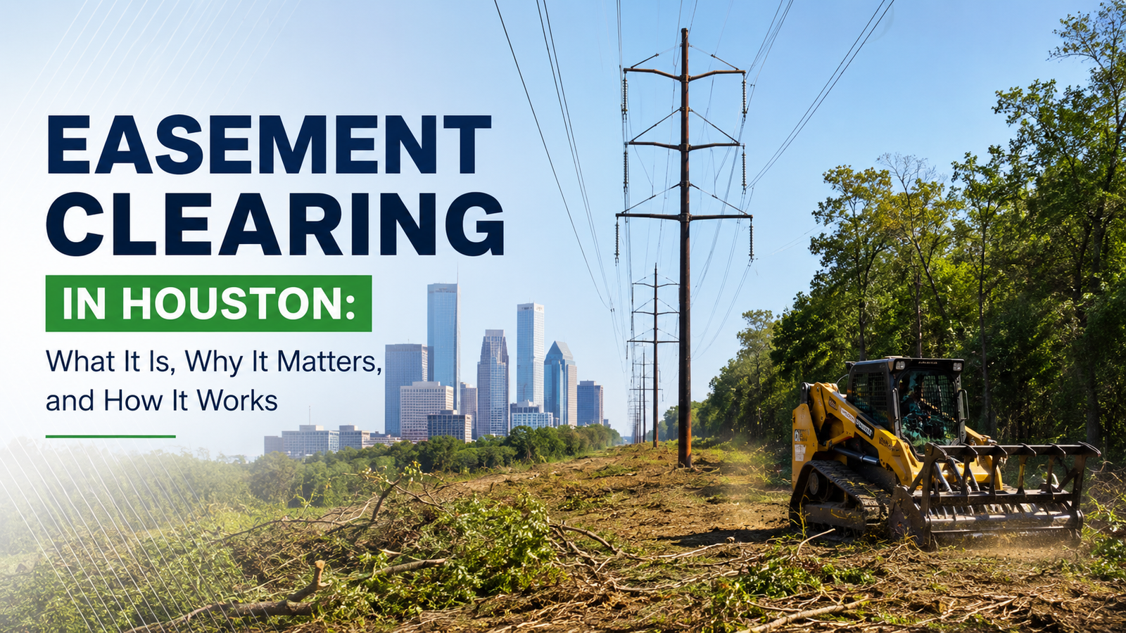 Easement Clearing in Houston: What It Is, Why It Matters, and How It Works